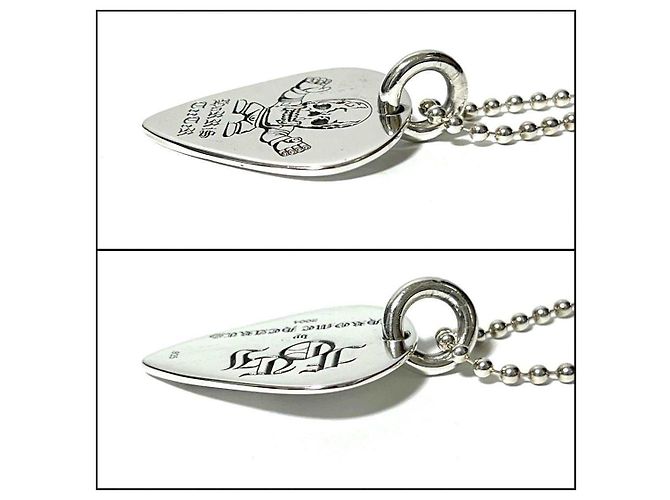 Chrome Hearts Foti Harris Teeter 925 Anhänger Halskette Silber Metallisch - Ansicht 4