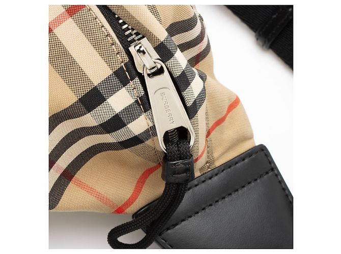 Burberry Vintage Check Sonny Gürteltasche Braun Beige - Ansicht 10