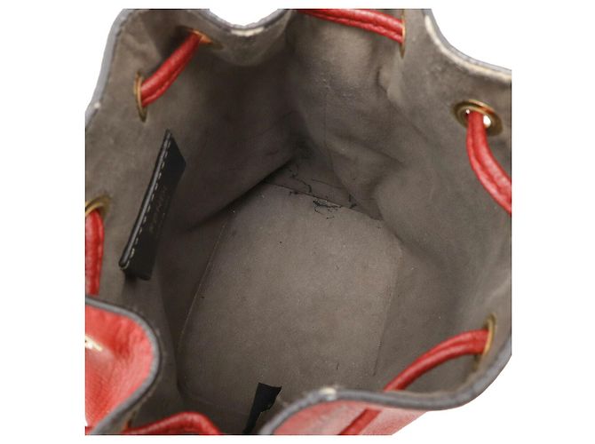 Fendi Mon Tresor Schultertasche aus Leder Rot - Ansicht 7
