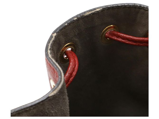 Fendi Mon Tresor Schultertasche aus Leder Rot - Ansicht 9