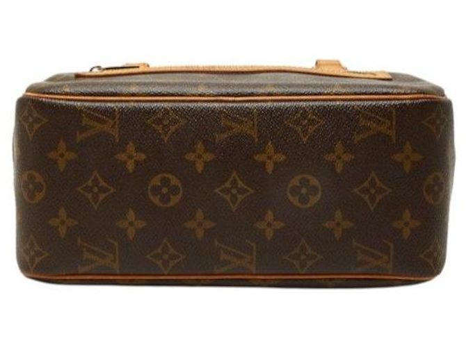 Sac Louis Vuitton Cite MM Monogram Marron - vue 3
