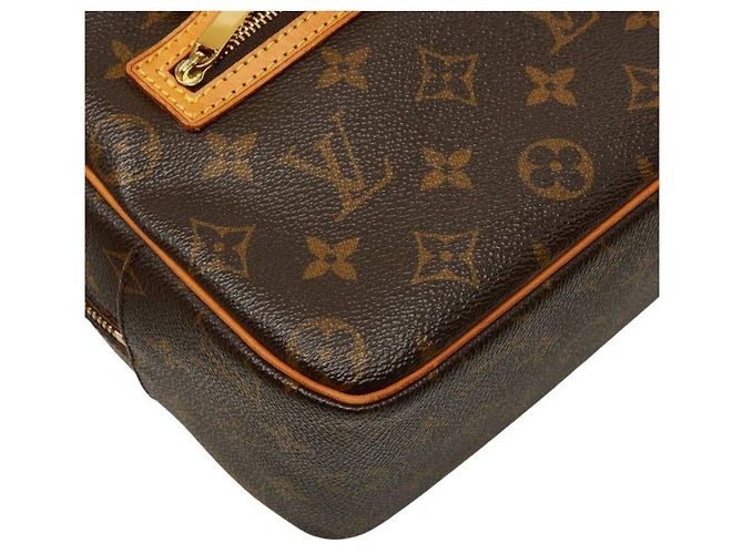 Sac Louis Vuitton Cite MM Monogram Marron - vue 5