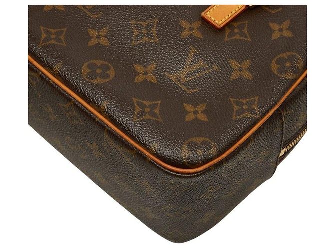 Sac Louis Vuitton Cite MM Monogram Marron - vue 6