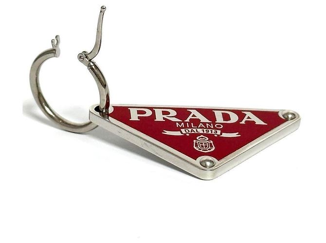 Prada Silver 925 Ohrringe Silber Metallisch - Ansicht 4