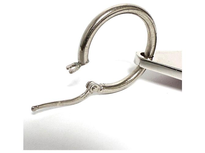 Prada Silver 925 Ohrringe Silber Metallisch - Ansicht 7