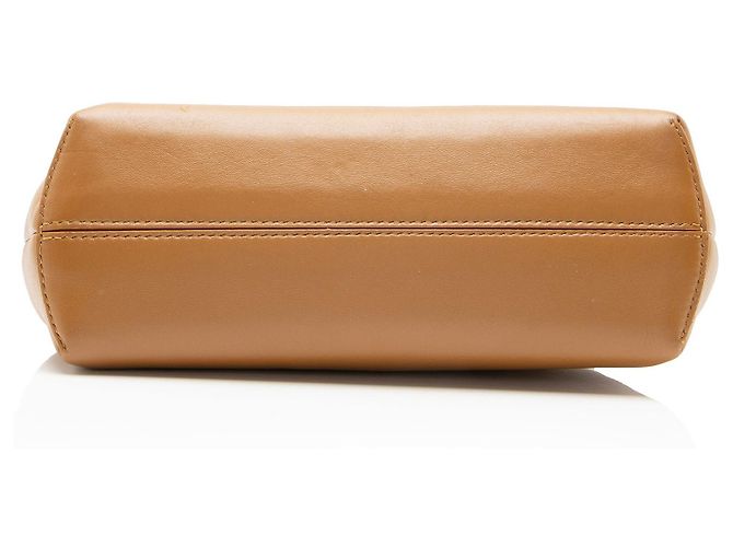 Zucca Borsa a spalla piccola Fendi First in lambskin Fendi Marrone - vista 4