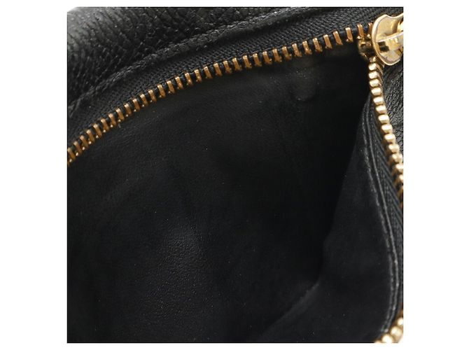 Porte-monnaie Louis Vuitton Monogram Empreinte Noir - vue 9