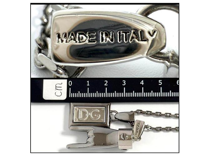 Dolce & Gabbana Colar com Pendente Dolce&Gabbana Preto - vista 8