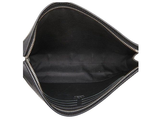 Louis Vuitton Pochette Voyage MM Damier Graphite Clutch Schwarz - Ansicht 8