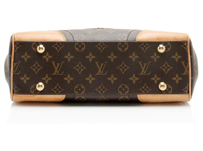 Bolso de hombro Louis Vuitton Monogram Canvas Beverly MM Castaño - vista 4