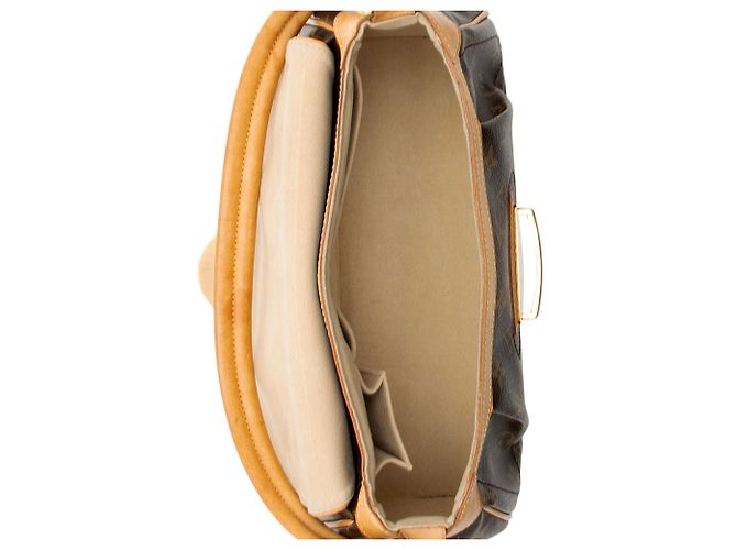Bolso de hombro Louis Vuitton Monogram Canvas Beverly MM Castaño - vista 7