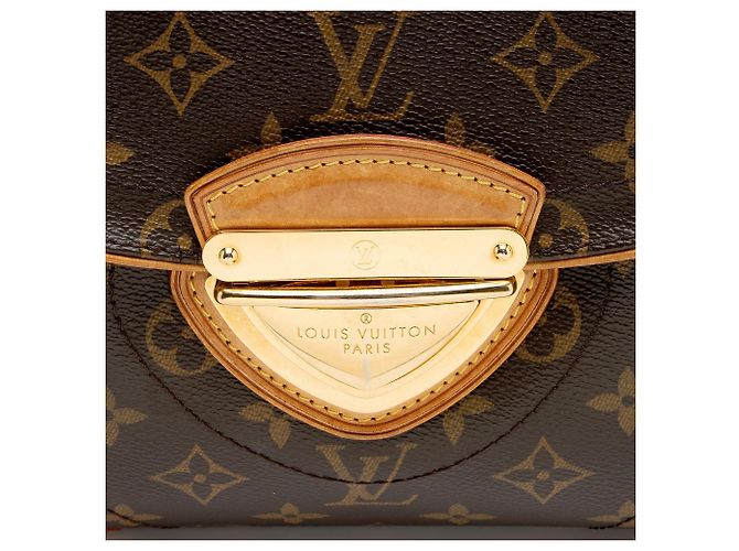 Bolso de hombro Louis Vuitton Monogram Canvas Beverly MM Castaño - vista 9