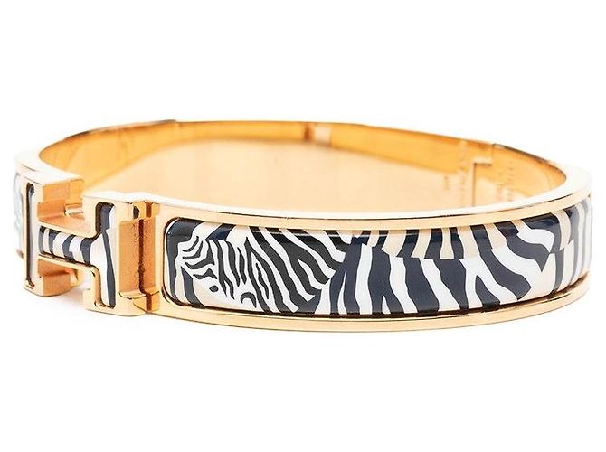 Hermès Hermes Click H GM Armband Golden Metallisch - Ansicht 2