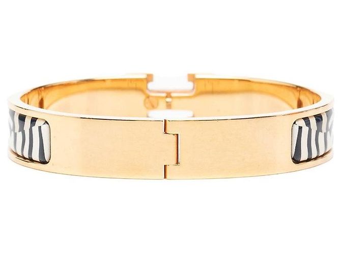 Hermès Hermes Click H GM Armband Golden Metallisch - Ansicht 3