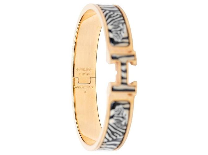 Hermès Hermes Click H GM Armband Golden Metallisch - Ansicht 4