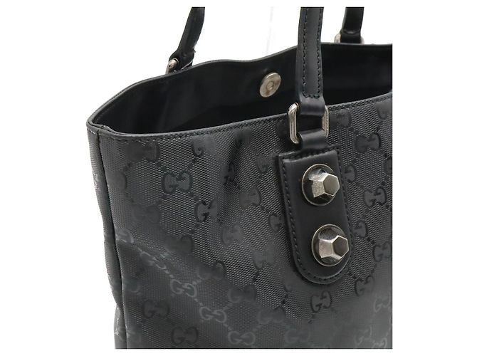Bolso Tote Gucci GG Estampado Negro - vista 8