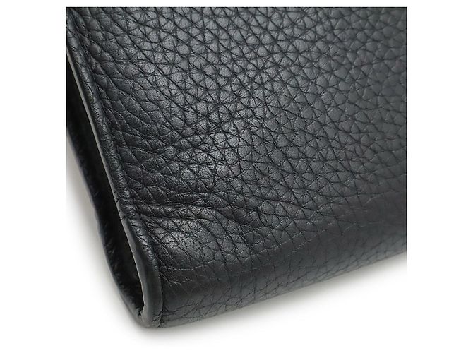 Louis Vuitton Pochette Jour GM NM Clutch Bag Nero - vista 8
