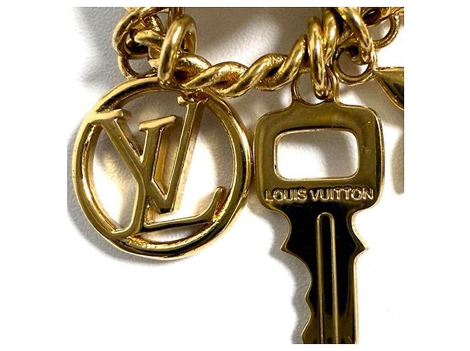 Orecchini Louis Vuitton Together D'oro Metallico - vista 8