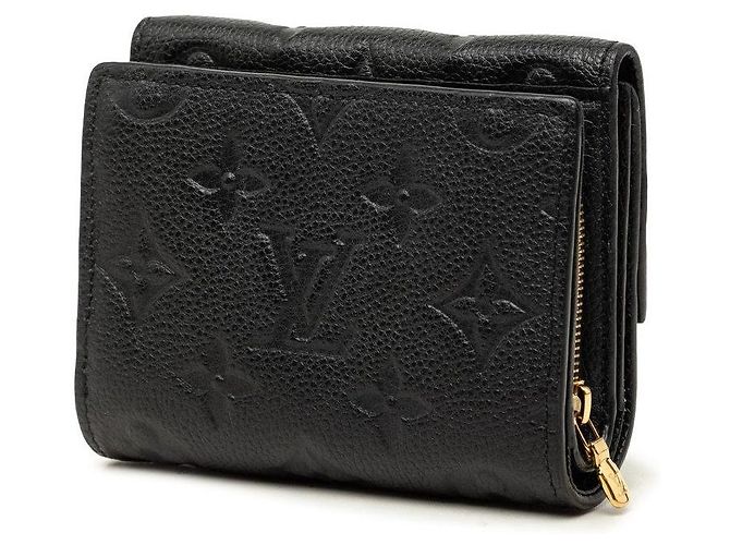 Louis Vuitton Monogram Empreinte Leather Portefeuille Metis Compact Wallet Negro - vista 2