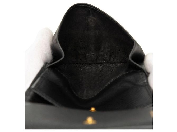 Prada Saffiano Leather Wallet Black - view 5