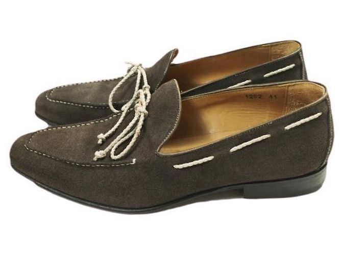 Autre Marque ALMAS Trading Post Limited Wildleder-Loafer Braun - Ansicht 2
