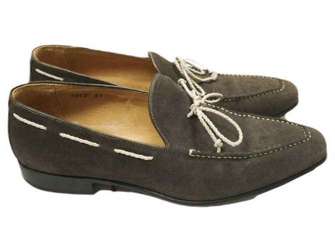 Autre Marque ALMAS Trading Post Limited Wildleder-Loafer Braun - Ansicht 3