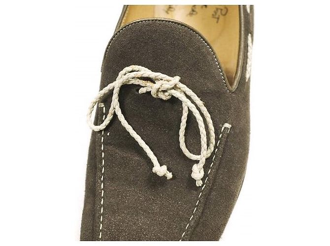 Autre Marque ALMAS Trading Post Limited Wildleder-Loafer Braun - Ansicht 6