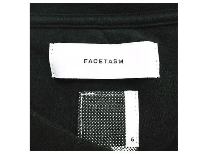 Autre Marque FACETASM × ROYAL FLASH BOREDOMS BIG TEE Camiseta de algodón Negro - vista 4