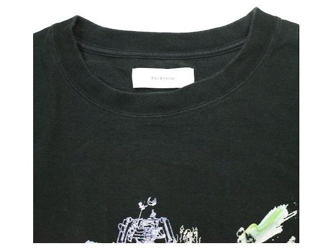 Autre Marque FACETASM × ROYAL FLASH BOREDOMS BIG TEE Camiseta de algodón Negro - vista 5