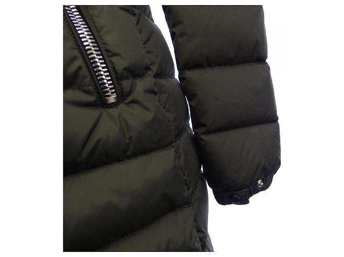 Cappotto in piumino Moncler OROPHIN Verde - vista 8