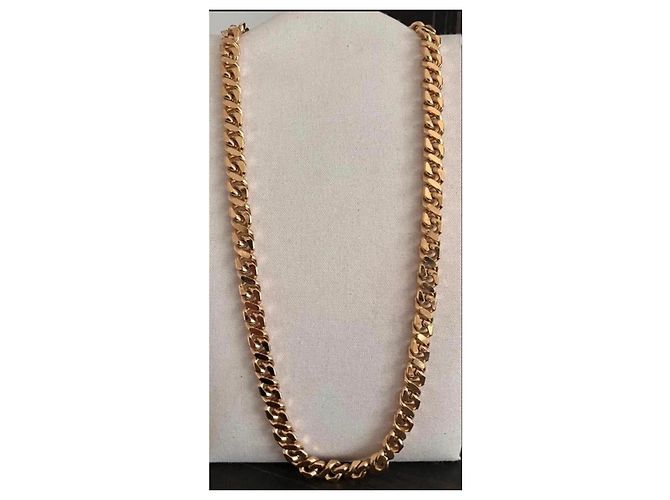 Collana a Catena Gourmette Placcata Oro Givenchy D'oro - vista 2