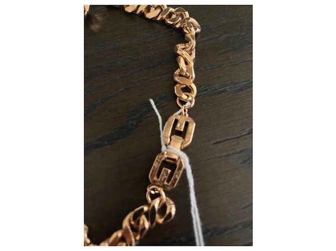 Collana a Catena Gourmette Placcata Oro Givenchy D'oro - vista 7