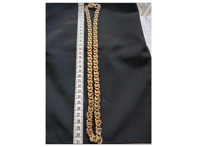 Collana a Catena Gourmette Placcata Oro Givenchy D'oro - vista 8