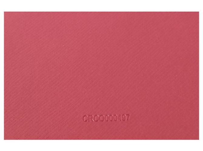 Scatola Cartier rossa per orologio e gioielli Rosso - vista 7