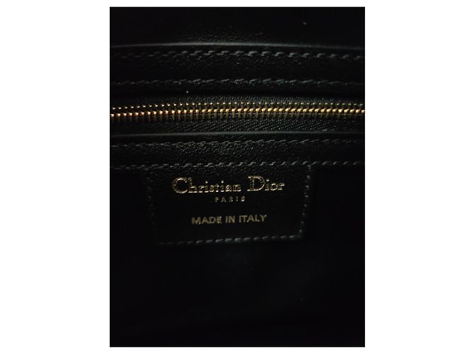 Dior Groove 20 Handtasche Schwarz Leder - Ansicht 5