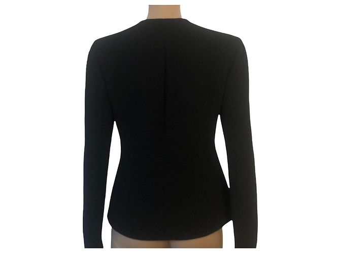 Valentino Chaqueta Corta Negra con Cremallera Negro - vista 4