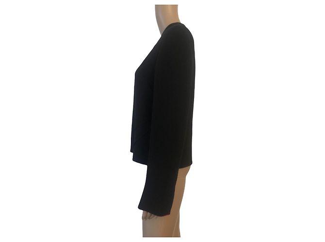 Valentino Chaqueta Corta Negra con Cremallera Negro - vista 5