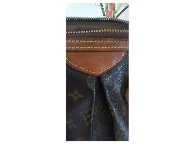 Sac à main Louis Vuitton Monogram Palermo PM Marron - vue 3