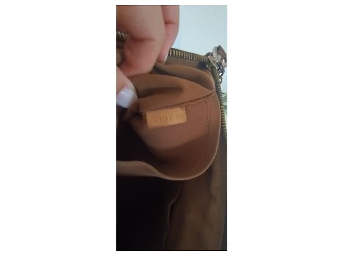 Sac à main Louis Vuitton Monogram Palermo PM Marron - vue 4
