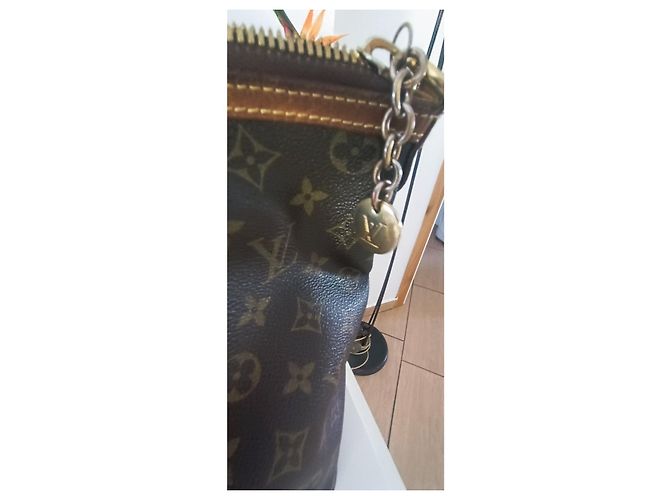 Sac à main Louis Vuitton Monogram Palermo PM Marron - vue 6