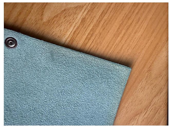 Hermès Leder-Agenda in Türkisblau - Ansicht 8