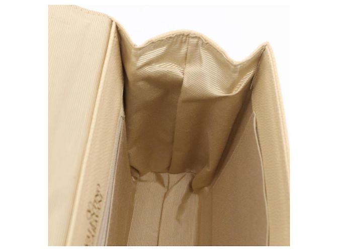 Valentino Schultertasche Leder 2way Ivory Gold Tone Auth 207681A Roh - Ansicht 24