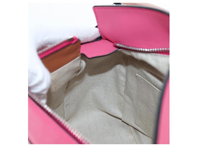 Bolsa de mão LOEWE Puzzle Bag Small em couro 2 vias multicolorida prata autêntica 206398SAM Multicor - vista 28