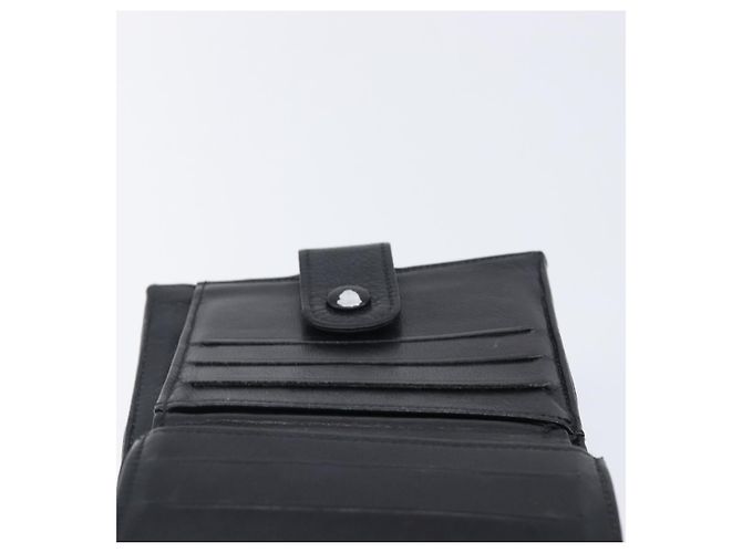 Cartera CHANEL COCO Mark Caviar Skin Black Silver CC Auth 206048 Negro Plata - vista 18