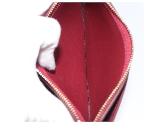 Céline Borsa a spalla CELINE flame in pelle Beige Rosso Vino Auth bs37453 Bordò - vista 25