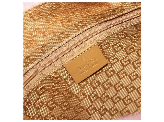 Borsa a tracolla GUCCI Suede Pink Gold 001 3386 1705 Auth 206783A Rosa D'oro - vista 19