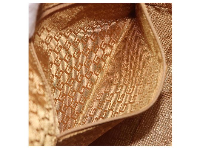 Borsa a tracolla GUCCI Suede Pink Gold 001 3386 1705 Auth 206783A Rosa D'oro - vista 23