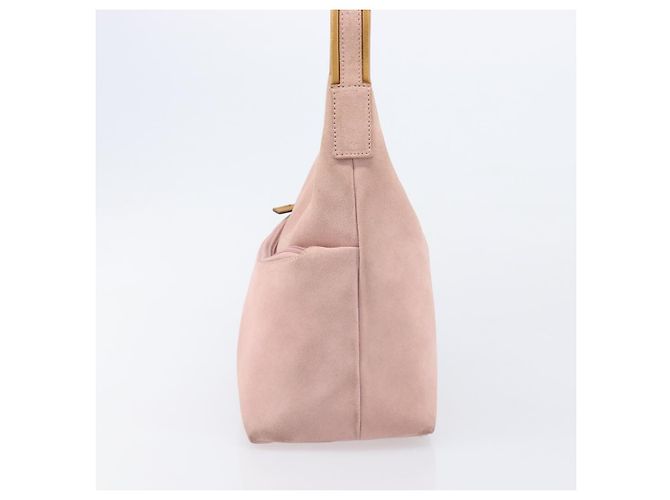 Borsa a tracolla GUCCI Suede Pink Gold 001 3386 1705 Auth 206783A Rosa D'oro - vista 3
