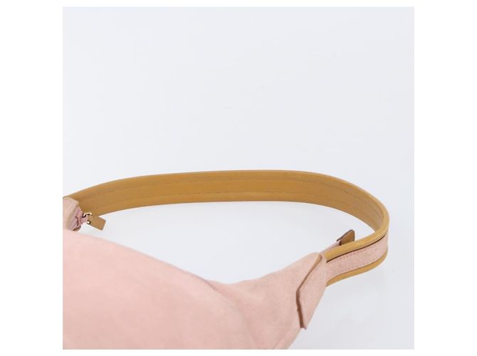 Borsa a tracolla GUCCI Suede Pink Gold 001 3386 1705 Auth 206783A Rosa D'oro - vista 8