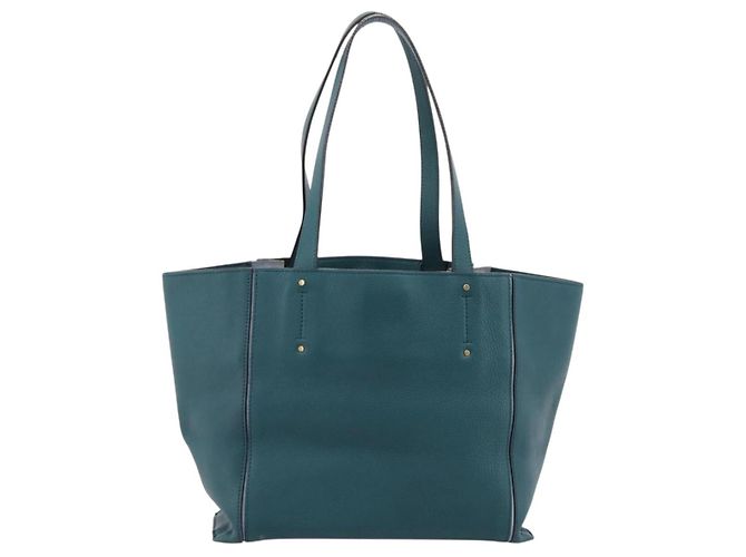 Chloé Chloe Milo Handtasche aus Leder Grün Gold authentisch ep16383A Golden - Ansicht 2